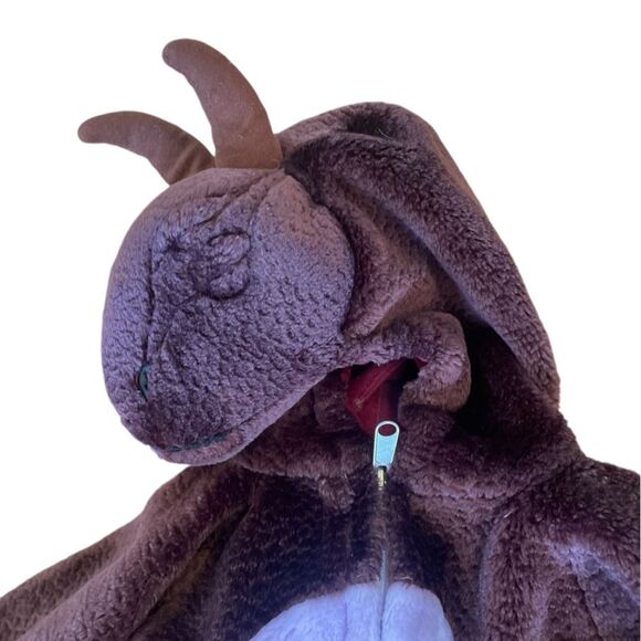 Dragon or Dinosaur Plush Halloween Costume Toddler Size 3 - Picture 6 of 12